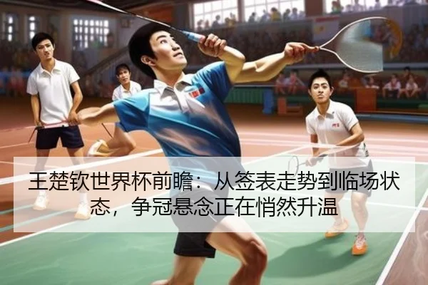 王楚钦世界杯前瞻：从签表走势到临场状态，争冠悬念正在悄然升温