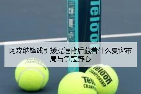 阿森纳锋线引援提速背后藏着什么夏窗布局与争冠野心 - DBdianjing